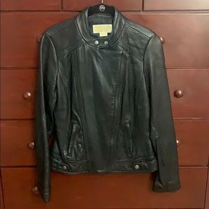Michael Kors leather jacket size M